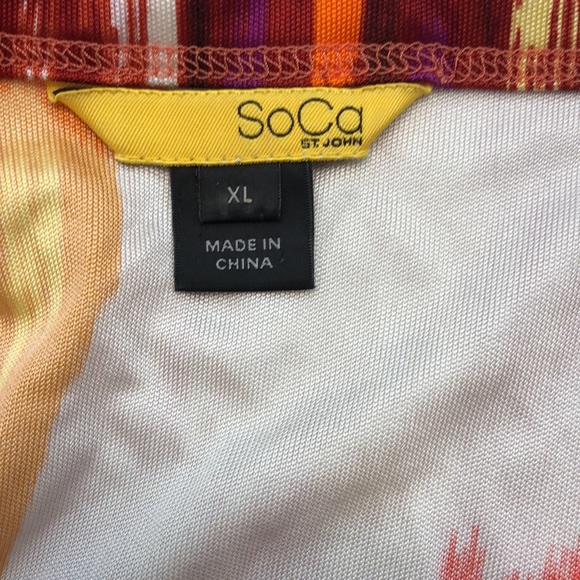 SoCa by St. John Colorful Blouse - Picture 6 of 8